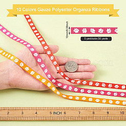 50 ярд двухцветной полиэстеровой репсовой ленты&nbsp;OCOR-MP0001-01