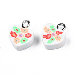 Подвески из полимерной глины ручной работы CLAY-N006-46D