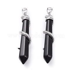 Натуральные драгоценные камни большие остроконечные подвески G-F696-B