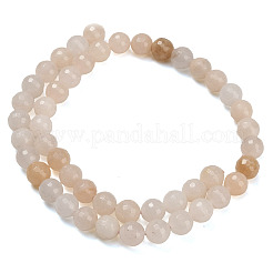 Натуральный розовый авантюрин бисер нитей&nbsp;G-C280-B05-8mm