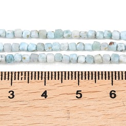 Природные ларимар бисер нитей&nbsp;G-F803-C01-03A