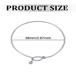 1шт. браслет из нержавеющей стали 304&nbsp;BJEW-LP0003-11