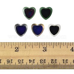 20 шт. 5-х цветные двухцветные стеклянные бусины для настроения GLAA-FS0002-33