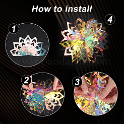 Украшения с подвесками в виде снежинок для домашних животных&nbsp;AJEW-WH20020-014B