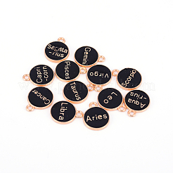 Подвески из эмали и сплава&nbsp;ENAM-WH0047-50G-B