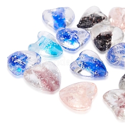 20шт светящиеся бусины лэмпворк ручной работы LAMP-YW0001-04