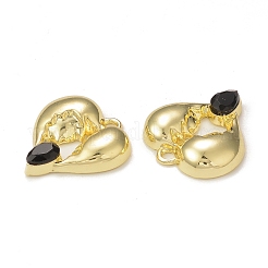 Стеклянные подвески из сплава с покрытием стойки&nbsp;PALLOY-P291-01G