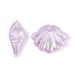 Прозрачные акриловые бусины с океанской тематикой&nbsp;TACR-T028-69-01C