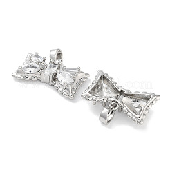 Латунные микро проложить кубического циркония подвески&nbsp;KK-C051-45P