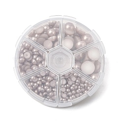 1box abs пластмассовые имитационные жемчужные купольные кабошоны&nbsp;SACR-X0002-49-B