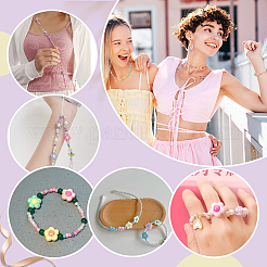 200 шт. Непрозрачные акриловые бусины&nbsp;MACR-GA0001-11