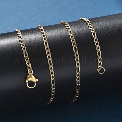 Ионное покрытие(ip) 304 нержавеющая сталь Фигаро цепи ожерелья STAS-K168-02G