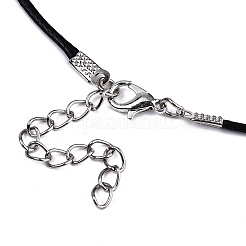 Воском хлопка ожерелье шнура материалы&nbsp;LS-X-MAK-S034-001