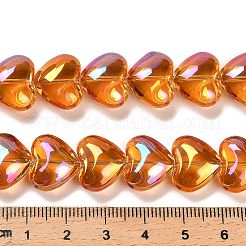 Гальваническое покрытие уф-лампой стеклянные бусины нити EGLA-B008-01A-FR04