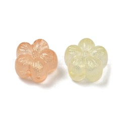 Светящиеся прозрачные акриловые бусины OACR-B031-14