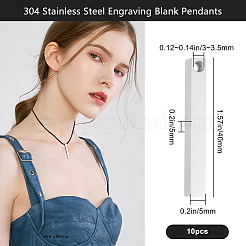 10 шт. подвески из нержавеющей стали 304 STAS-BBC0005-70