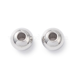 Разделительные бусины из нержавеющей стали 304&nbsp;STAS-T021-6