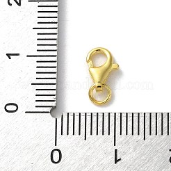 925 стерлингового серебра застежкой омар коготь&nbsp;STER-P063-02G