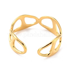 Ионное покрытие (ip) кольца из нержавеющей стали 304 RJEW-L102-24G