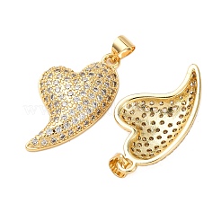 Латунные микро проложить кубического циркония подвески KK-K408-51G-02