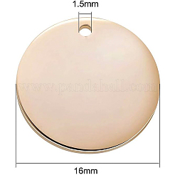 Латунные подвески KK-BC0003-83G