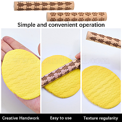 2 шт. 2 стиля палочек для печати из бука&nbsp;TOOL-CN0001-05