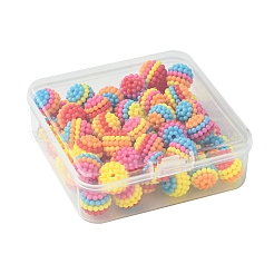 60шт бусины из АБС-пластика KY-FS0001-25A