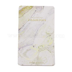 Бумажные карты дисплея серьги&nbsp;CDIS-WH0006-04A