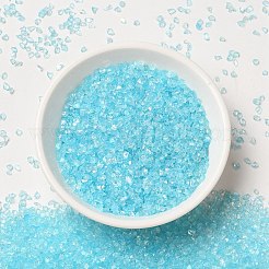 Прозрачная гальваническая поделка из измельченного стекла&nbsp;GLAA-F123-07