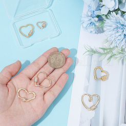 6шт 6 стиля латунные винтовые застежки&nbsp;KK-UN0005-47