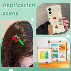 Кабошоны из непрозрачной смолы&nbsp;RESI-WR0001-18