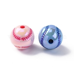 Спортивные УФ-покрытия непрозрачные акриловые бусины&nbsp;PACR-Q003-05B