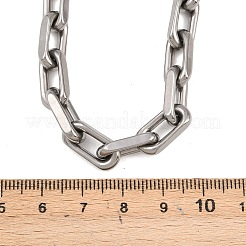 Цепочки-скрепки из нержавеющей стали 304&nbsp;NJEW-Z105-01P