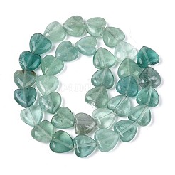 Естественный зеленый флюорит бисер нитей G-T142-64A