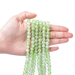 Выпечки окрашенные нити шарик хруст стекла CCG-S001-8mm-13