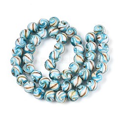 Бусины ручной работы бусины золотого песка LAMP-T024-11C