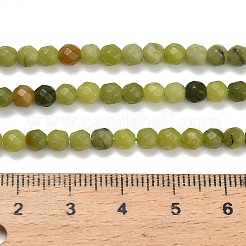 Бусы из натурального нефрита синьянг G-L642-F06-4mm