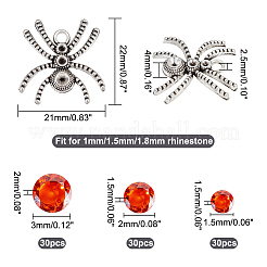 Набор для самостоятельного изготовления подвески в виде паука на хэллоуин DIY-GA0004-71