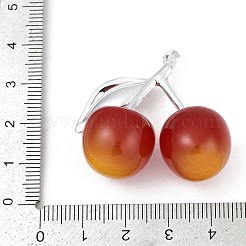 Подвески из сплава и акрила PALLOY-S053-01P-F