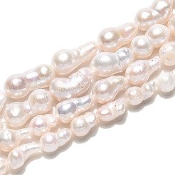 Натуральный жемчуг в стиле барокко кеши PEAR-S020-F14-03