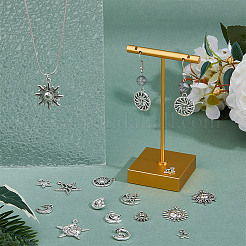 Сплавочные подвески тибетского стиля FIND-HY0002-85