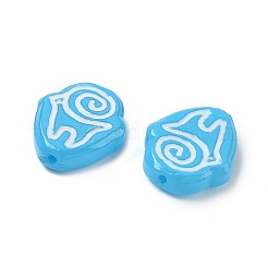 Бусины лэмпворк  LAMP-D003-04F