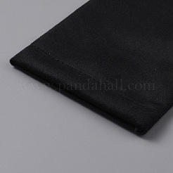 Прямоугольный бархатный футляр для очков из стали AJEW-WH20004-01B