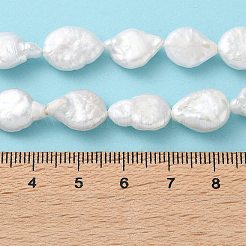 Природные Кеши жемчуг пряди PEAR-XCP0001-18