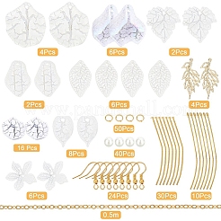 Наборы для самостоятельного изготовления акриловых и кракле-сережек DIY-SC0016-55