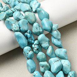 Естественный зеленый бирюзовый нитей бисера&nbsp;G-N0312-01