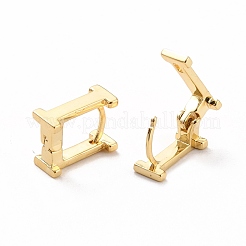 Начальные серьги-кольца для женщин&nbsp;EJEW-P194-01G-I