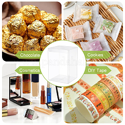 Прозрачная пластиковая ПВХ коробка подарочная упаковка&nbsp;LS-CON-WH0085-68B