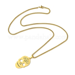 Подвеска из нержавеющей стали ожерелья&nbsp;LS-NJEW-L117-01G