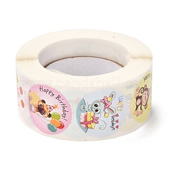 Самоклеющиеся наклейки с тематическим узором на день рождения&nbsp;DIY-E023-08G